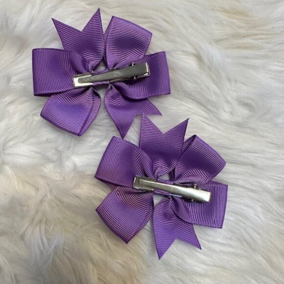 Bundle (6) of 3" Pinwheel Bows   3B8045  Handmade NWT Boutique - Picture 6 of 7